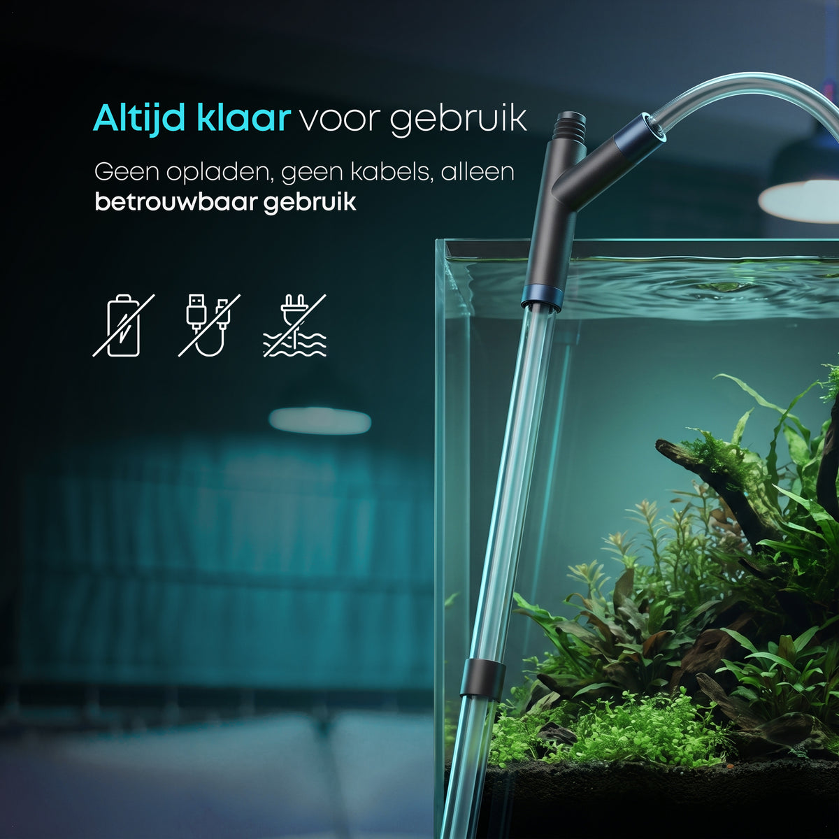 AquaImpact Aquarium Stofzuiger