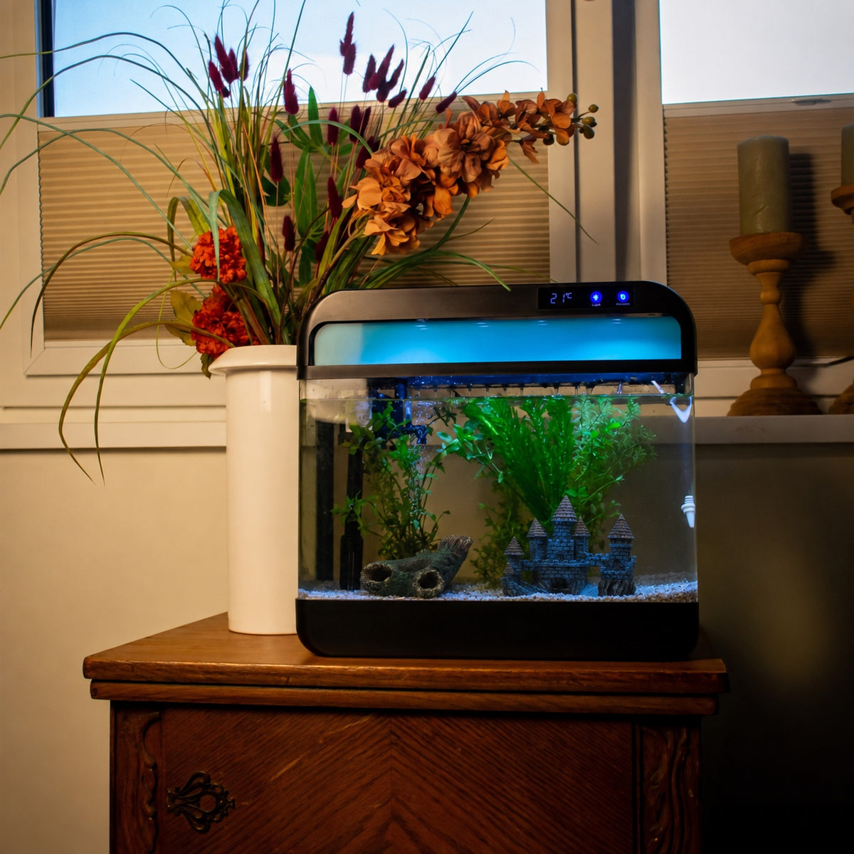 AquaImpact aquarium in huis